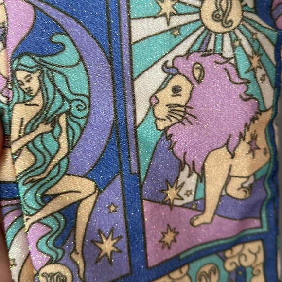 NEW Oceanus Eden Cutout Zodiac Crystal Jumpsuit - Picture 8 of 10